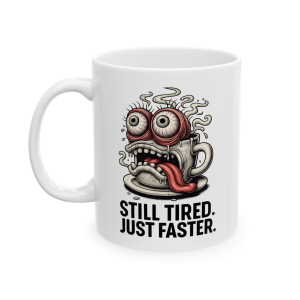 11oz Still Tired. Just Faster. Mug